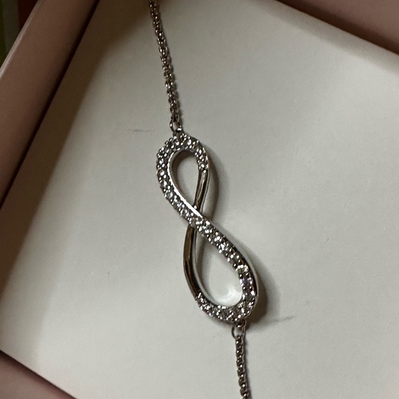 New Origami Owl “Let’s Celebrate” Bolo Infinity Symbol Bracelet In Gift Box - Picture 2 of 8